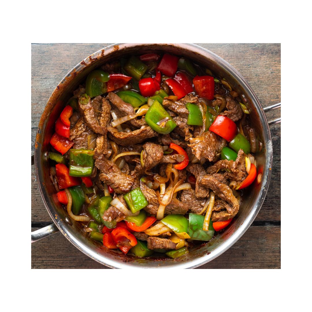 Stir Fry Rump Steak with Oyster Sauce