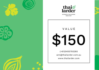 Thai Larder Gift Card: A Deliciously Unique Gift