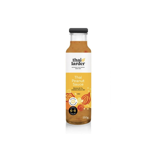 Thai Peanut Sauce 250g - Creamy, Nutty, and Packed with Flavor.